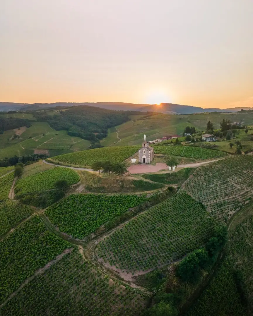 Chapelle de la Madone à Fleurie - Auvergne-Rhône-Alpes - Photo de paysage - Sylvain Guillemin photographe et vidéaste - Lyon, Mâcon, Villefranche-sur-Saône